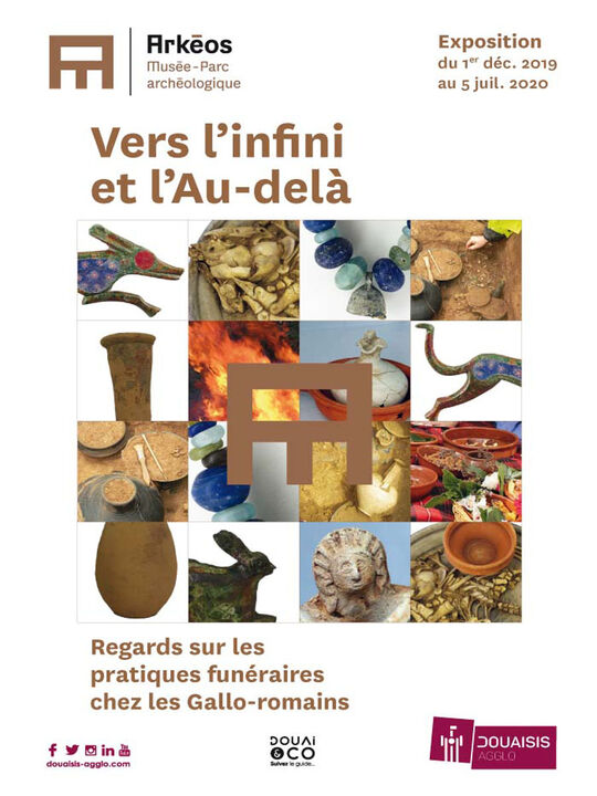 Affiche de l'exposition Vers l'Infini et l'Aud-delà