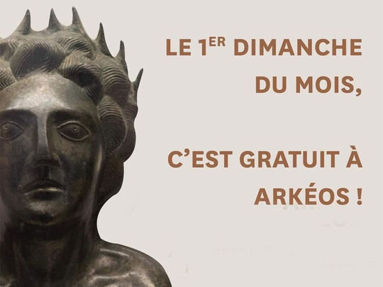 Accès gratuit à l'exposition permanente et temporaire et au parc archéologique durant la haute saison